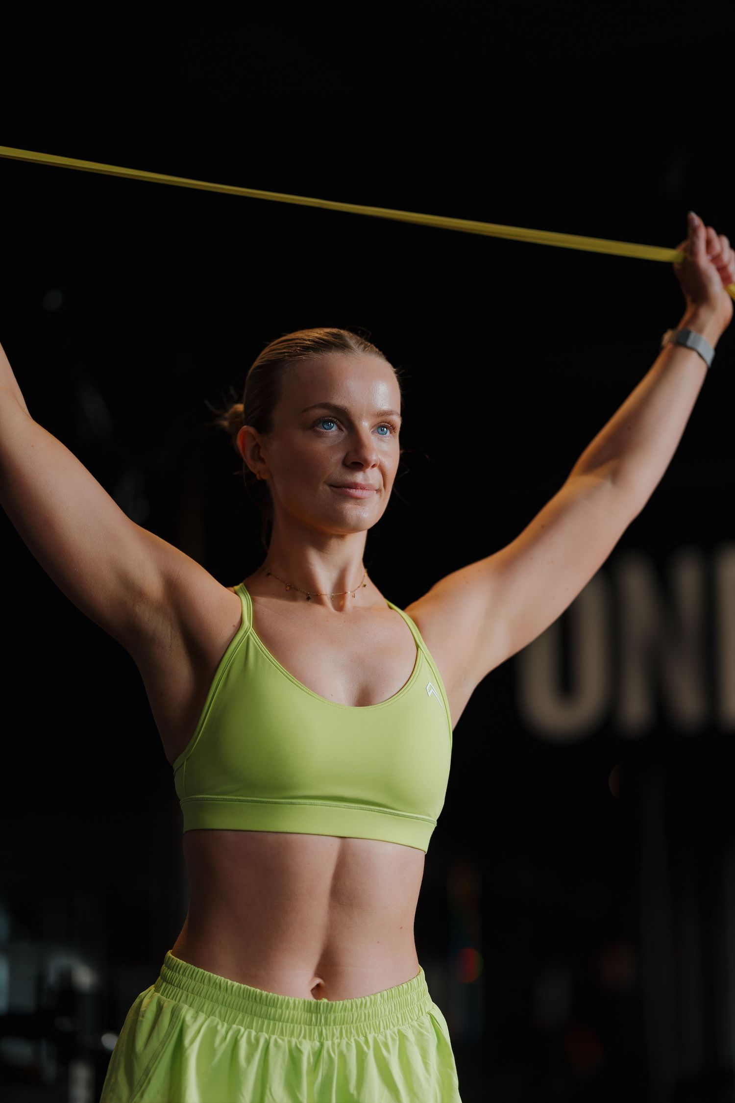 Personal fitness instructor captured by Shots by Maz of at a personal branding shoot in Derbyshire.