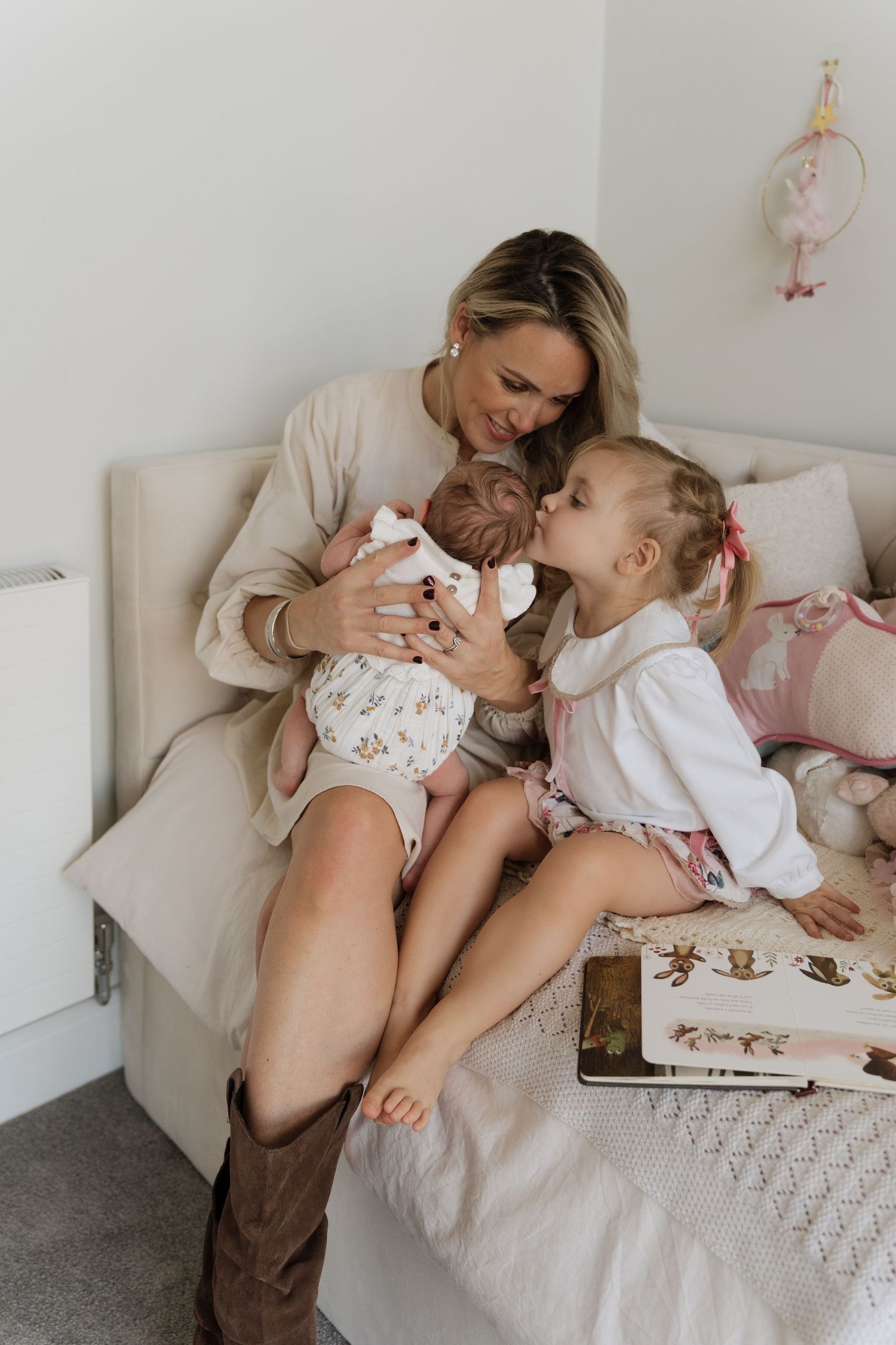 Documentary newborn and family photography at home in Derbyshire, captured by Shots by Maz Photography.