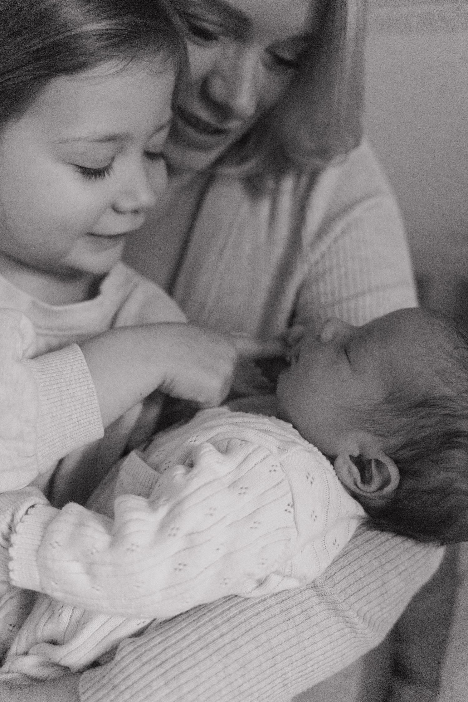 Relaxed at home newborn photography in Derbyshire, captured by Shots by Maz Photography.