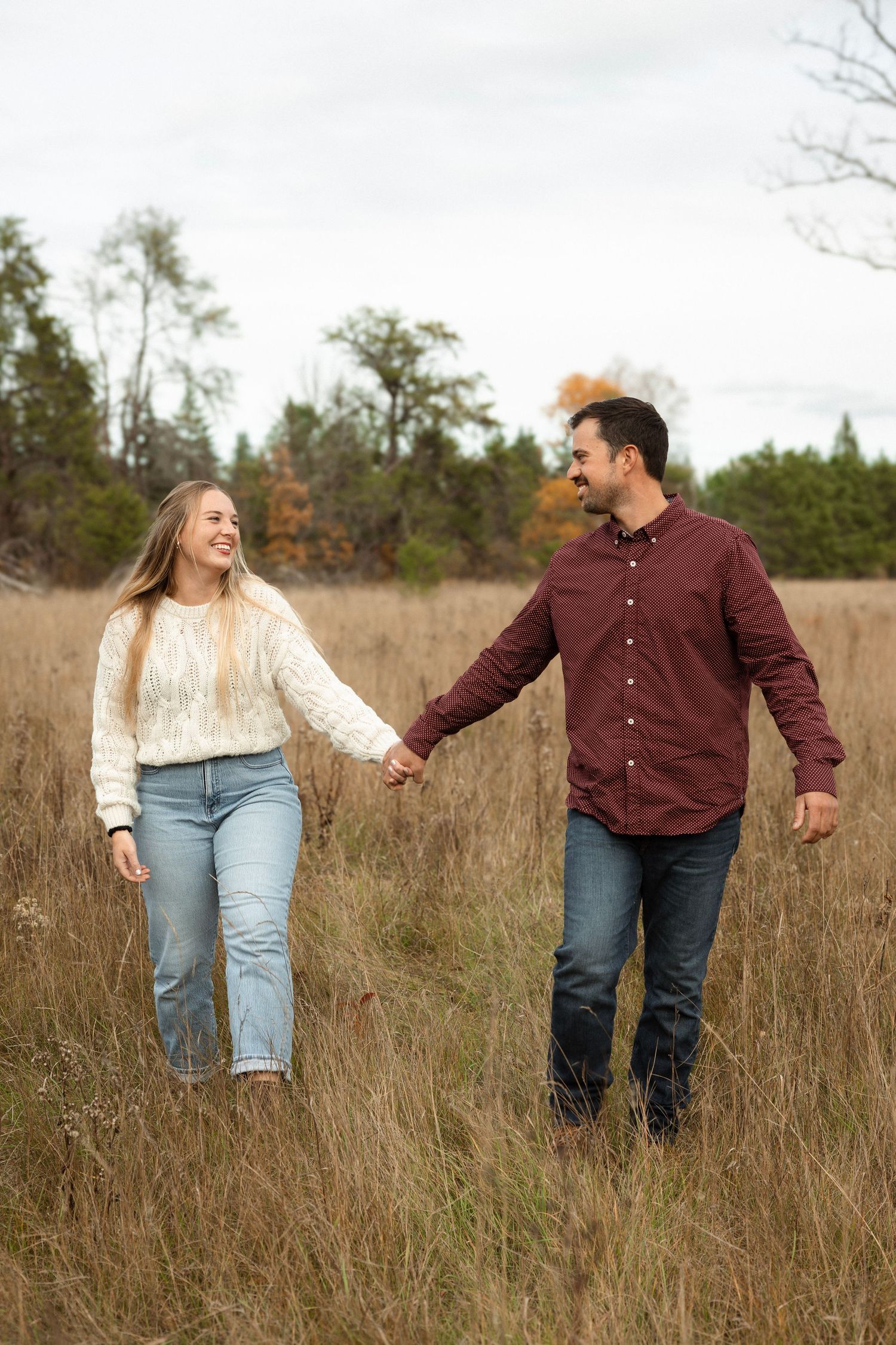 Crosslake MN Engagement Photo