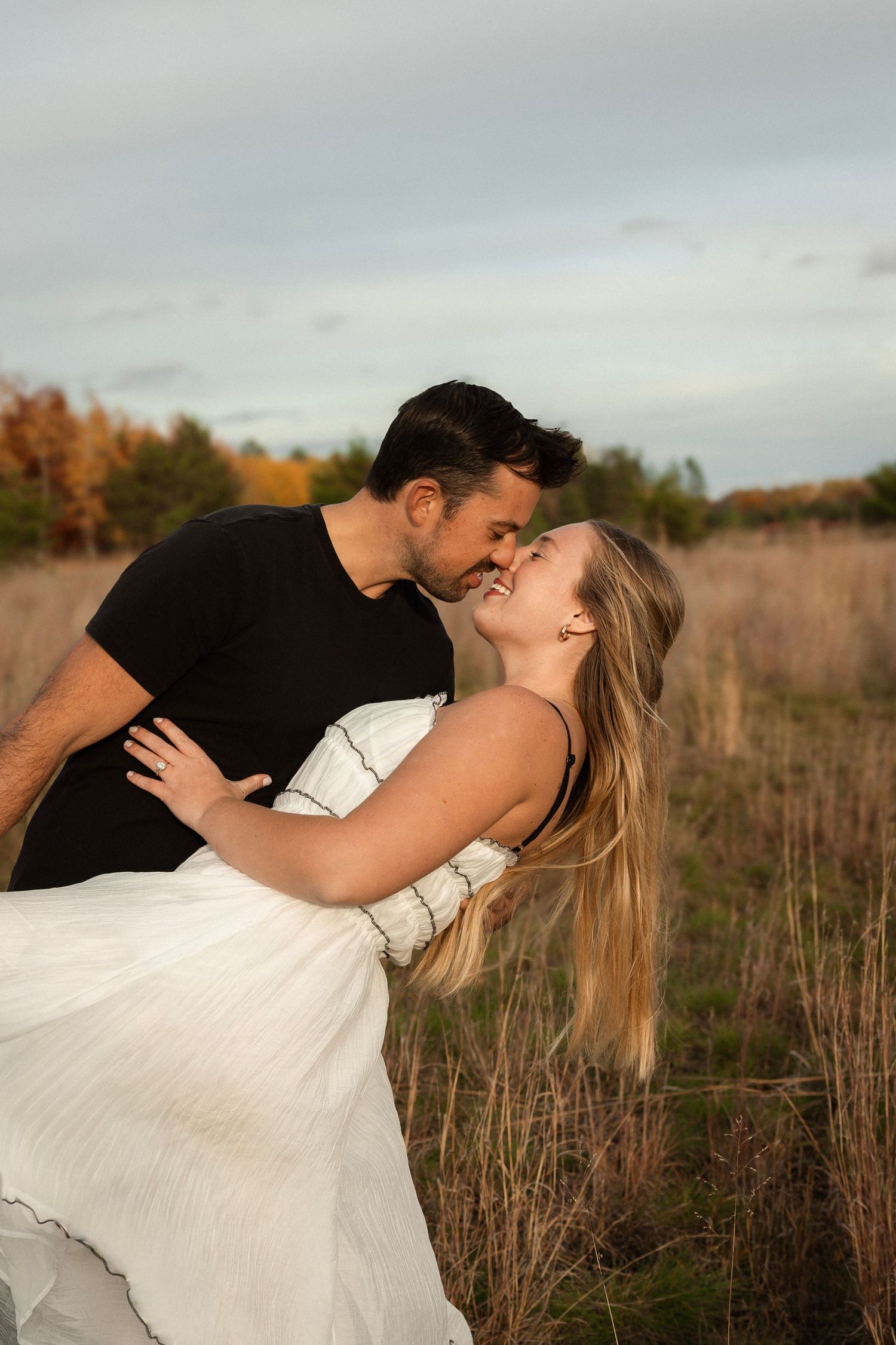 Crosslake MN Engagement Photo