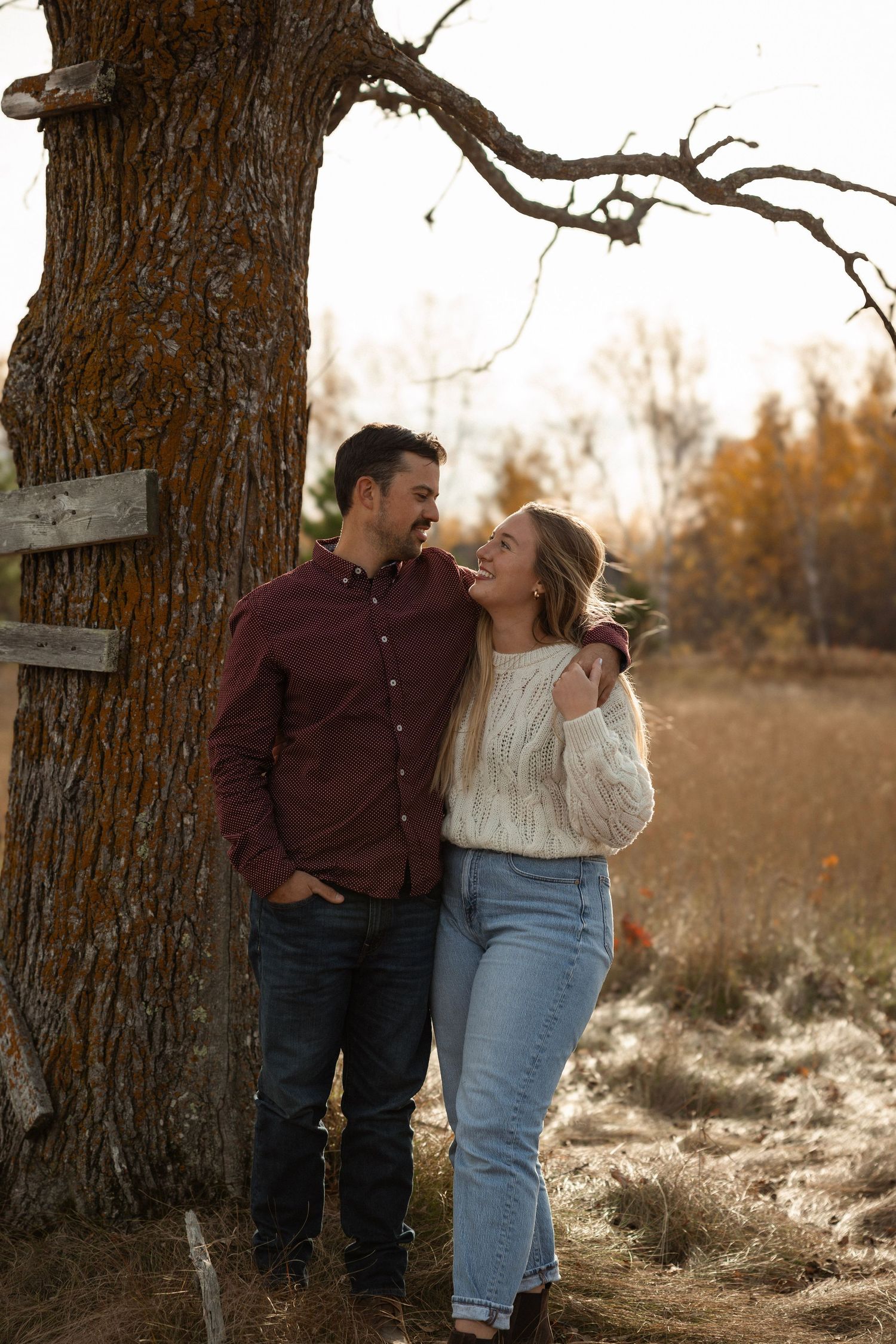 Crosslake MN Engagement Photo