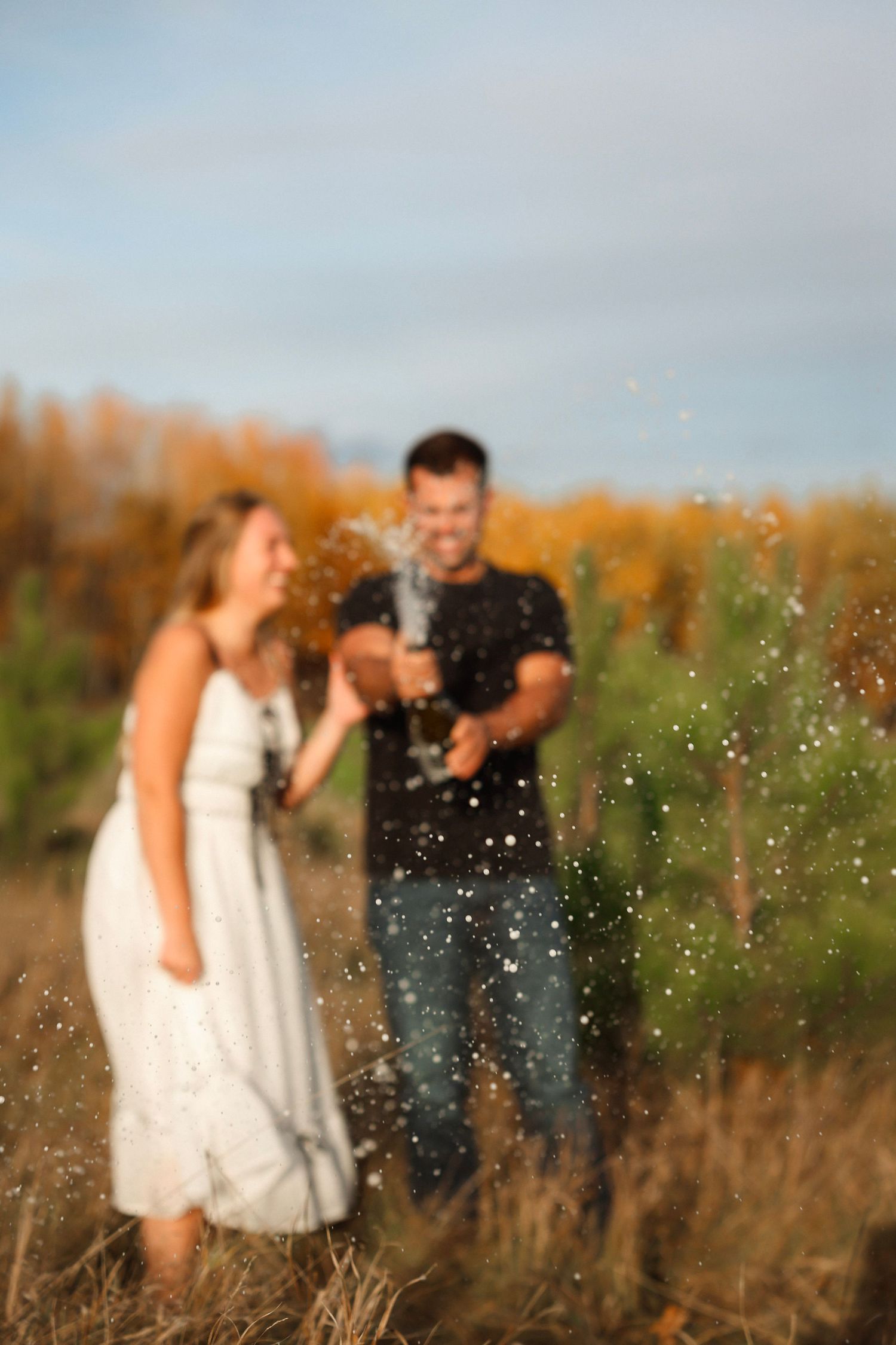 Crosslake MN Engagement Photo