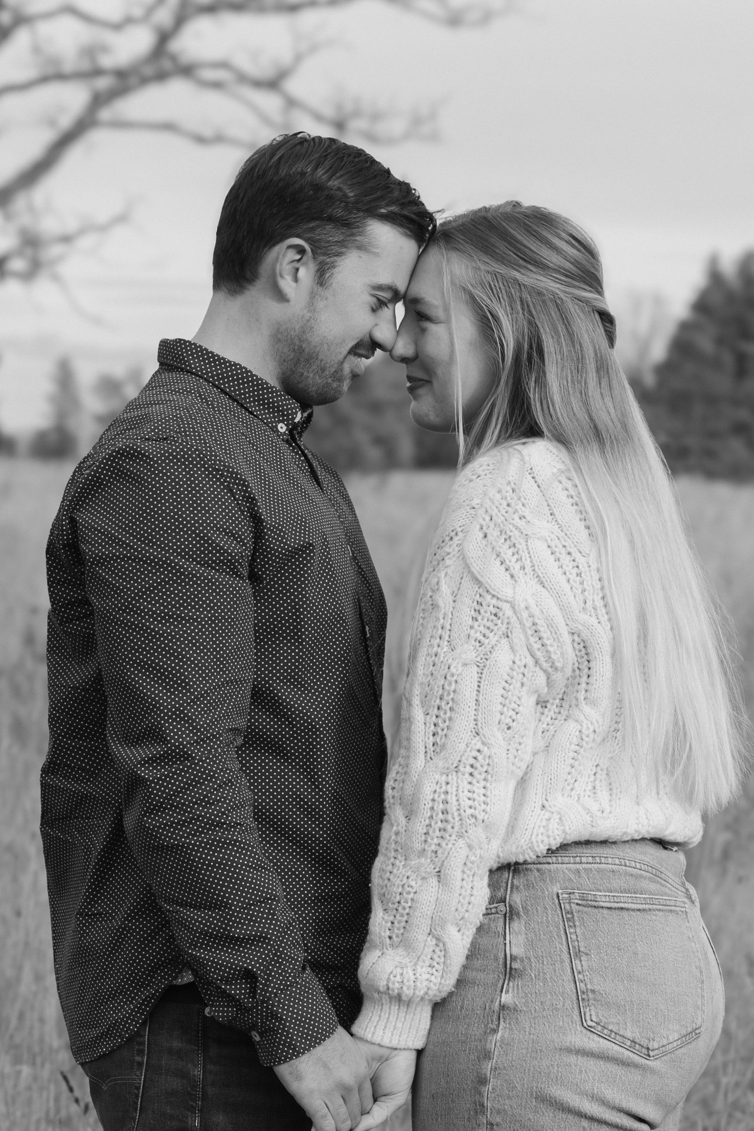 Crosslake MN Engagement Photo