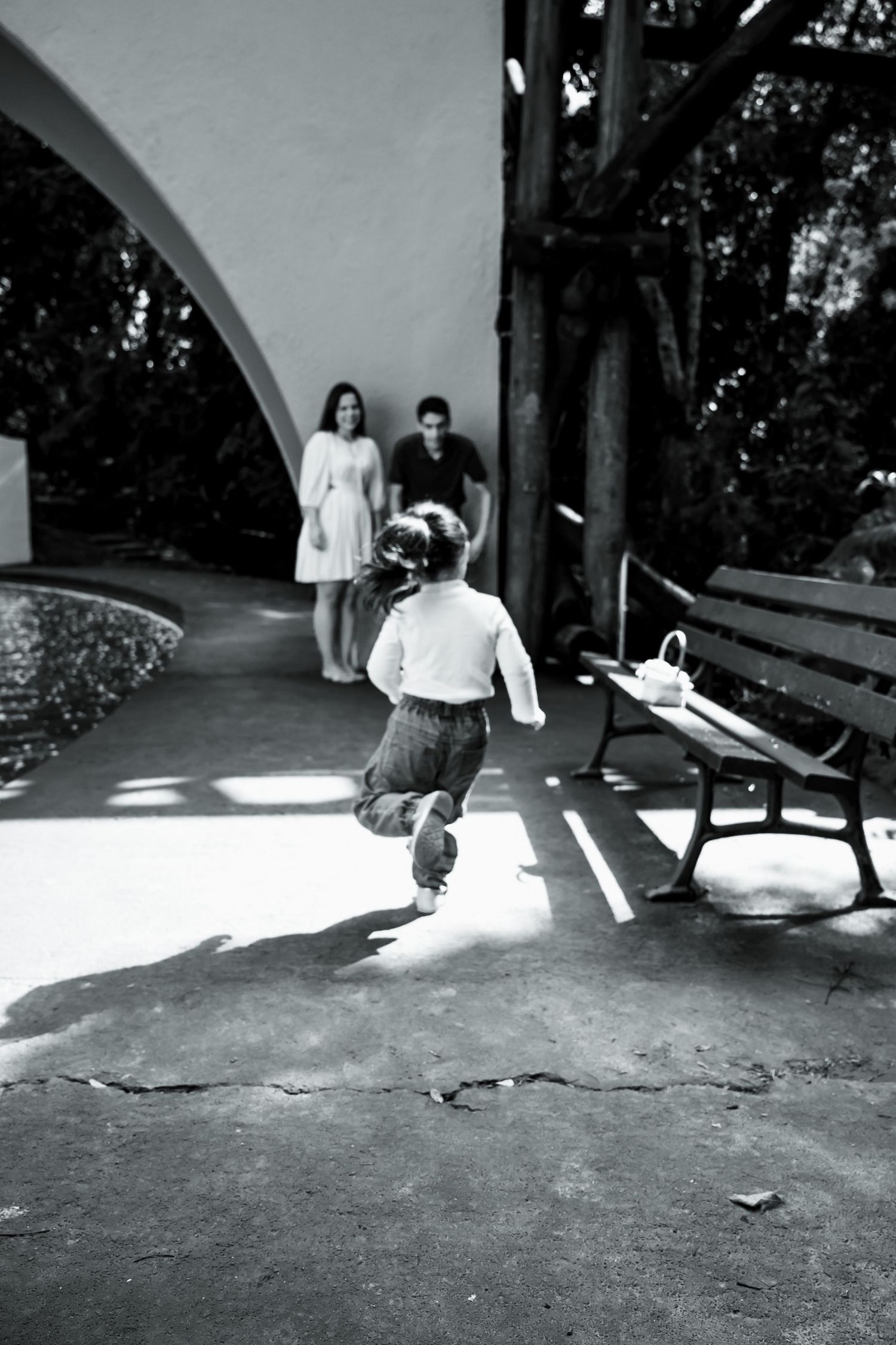 Ensaio de família no Bosque do Alemão, Curitiba.
