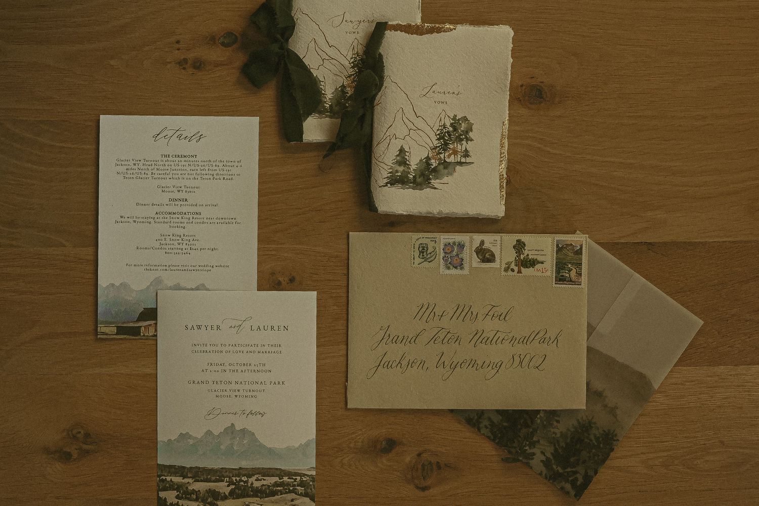 Grand Teton National Park elopement