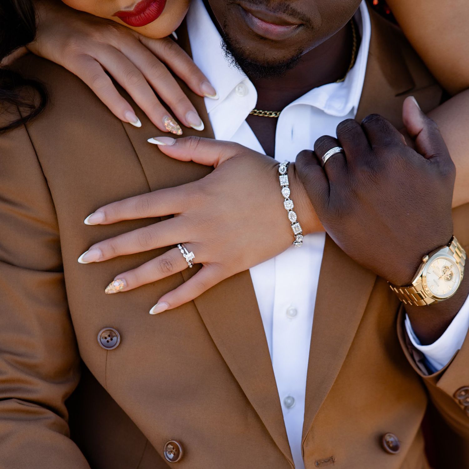 Timeless Arizona wedding photography capturing Black love and genuine emotion