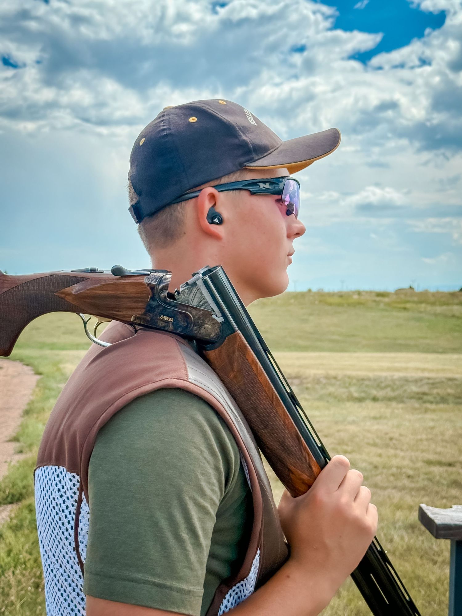 Senior year photo in Colorado