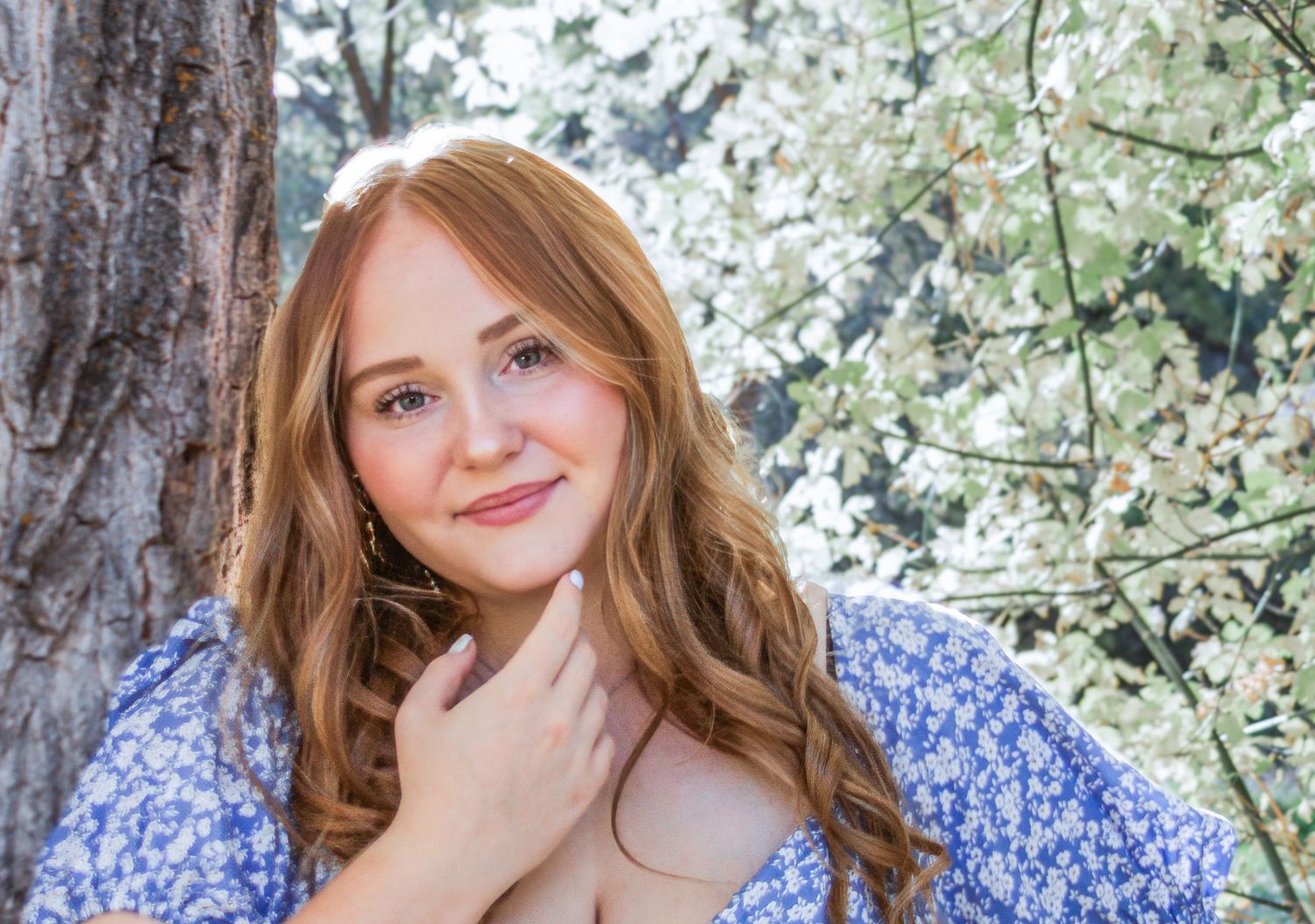 Senior year photo in Colorado