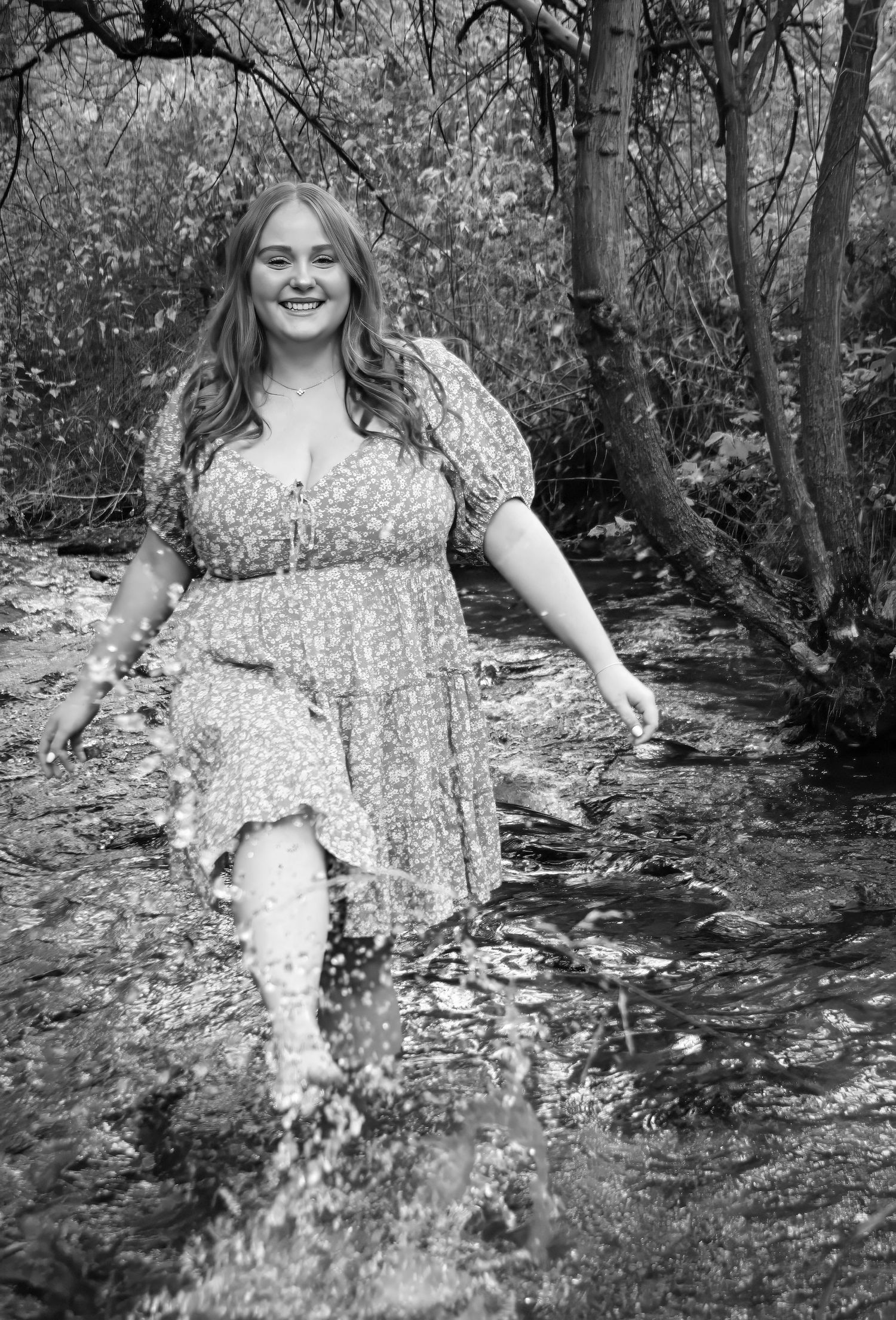 Senior year photo in Colorado