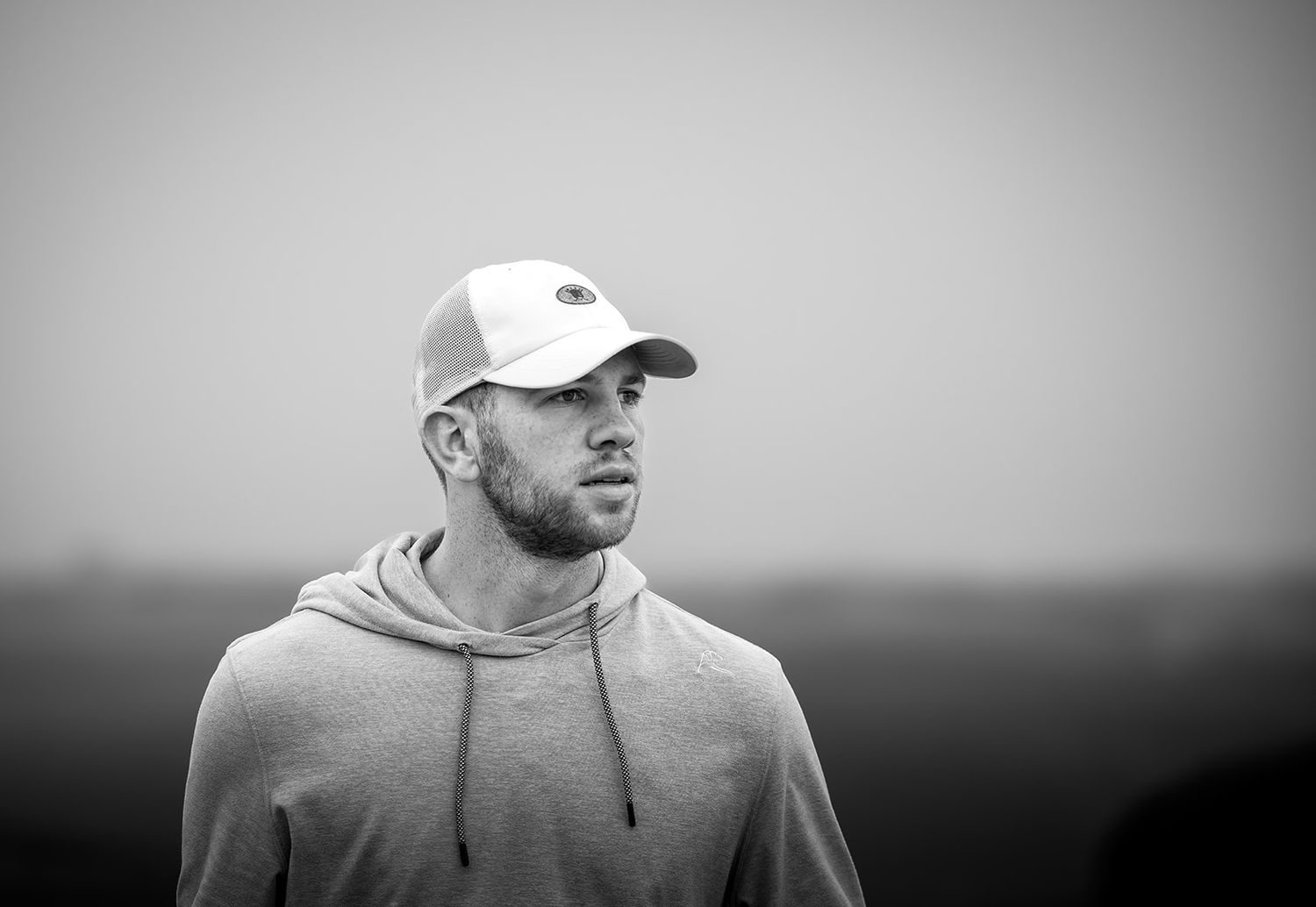 Golfer at Kingsbarns Links