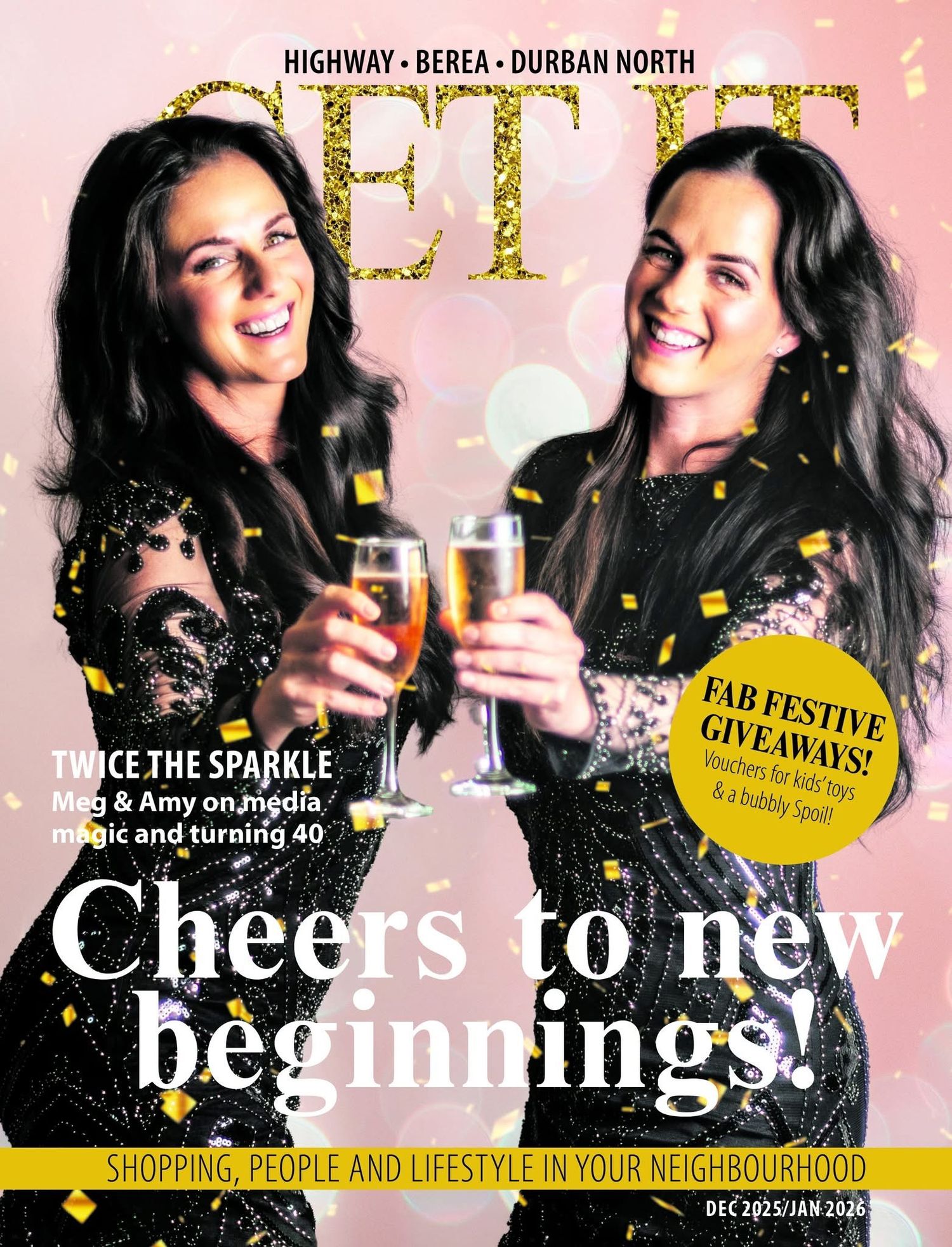 We are so grateful to be offered the Festive Cover and Feature Article in GetIt Durban's December 2025/January Issue.