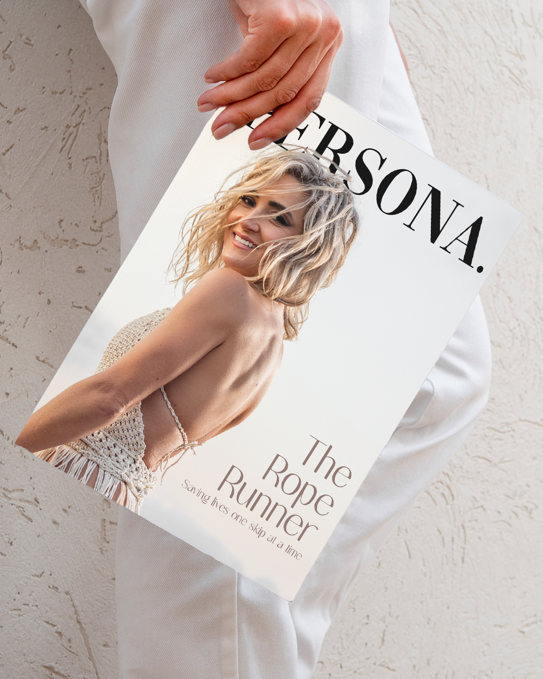 Persona Experience Product: printed magazine