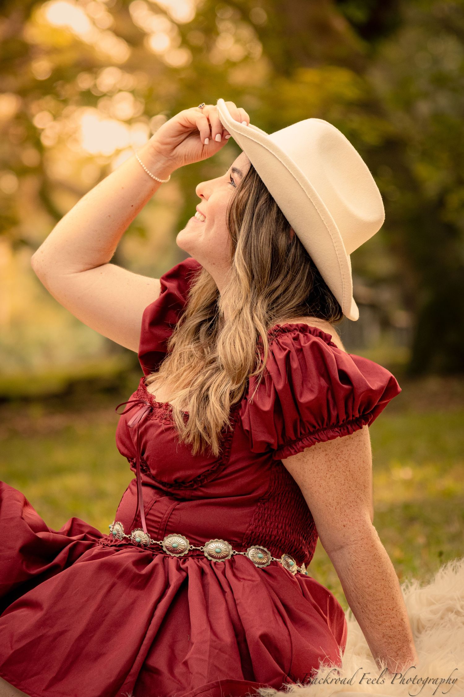 Portrait outdoor landscape