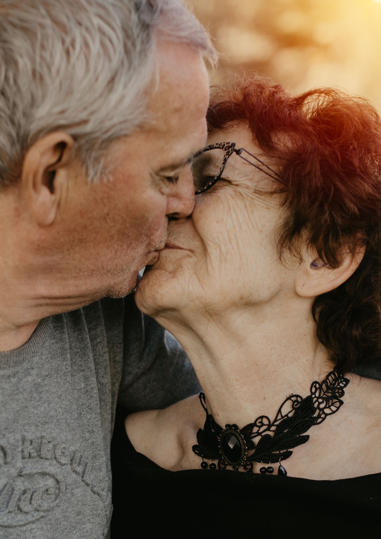 couple, famille,  grand parents