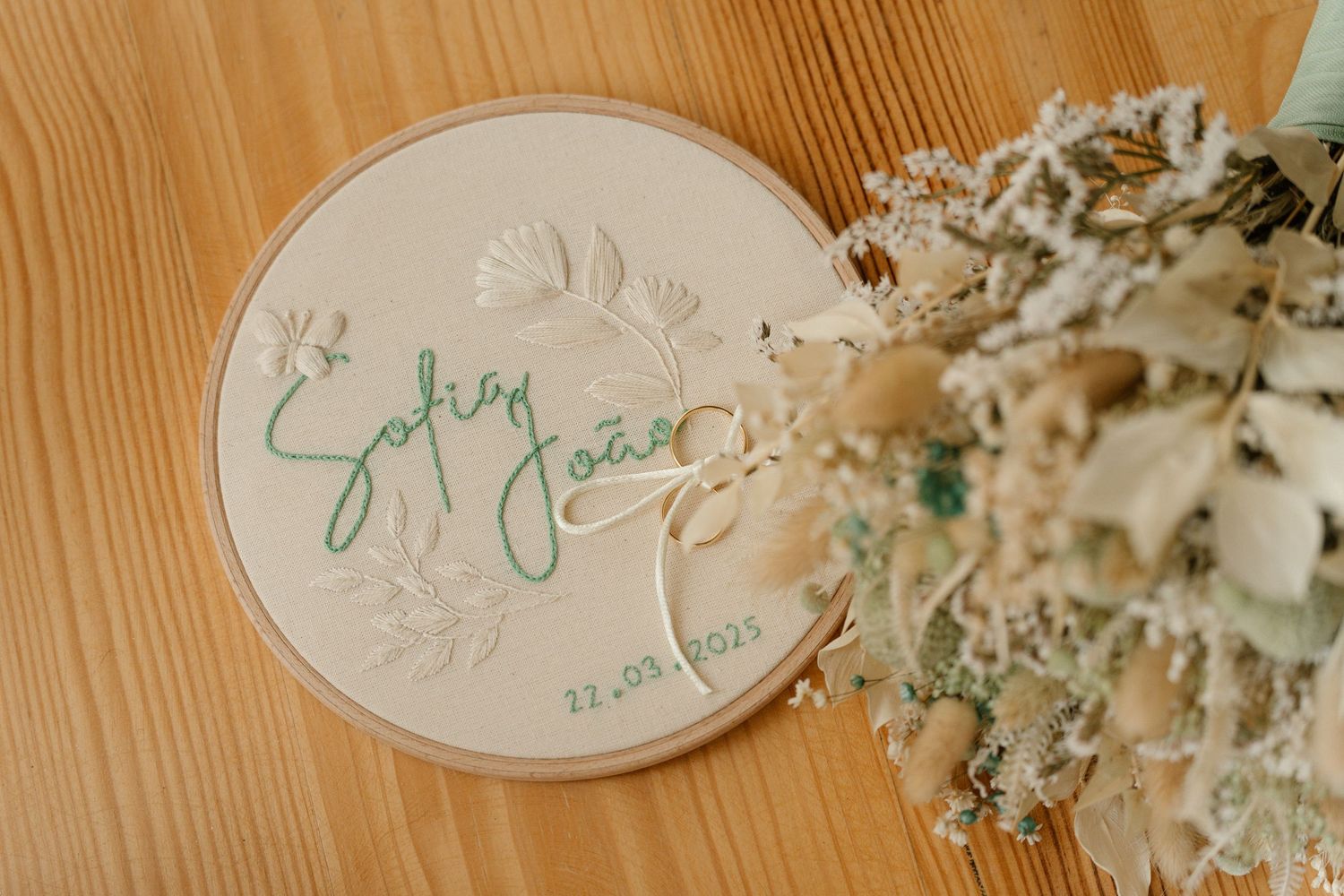 wedding bouquet on a wedding in portugal