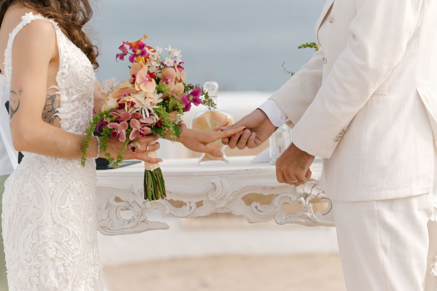 Ring exchange wedding algarve