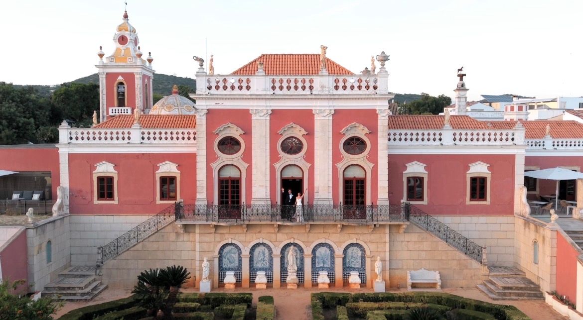 Estoi Palace Wedding. Photographer and Videographer for your wedding in Algarve. Uniques venue in Algarve, Portugal.