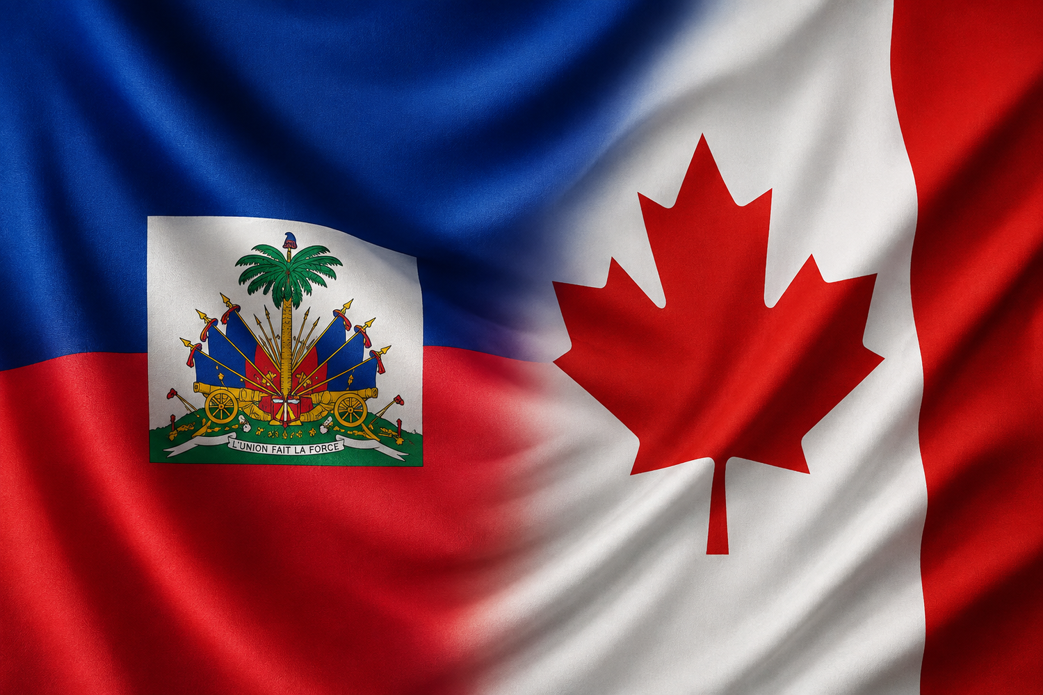 canada flag haiti