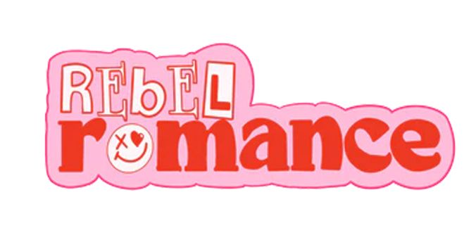 rebel romance magazine logo, editorial, alternative wedding magazine, rock n roll bride