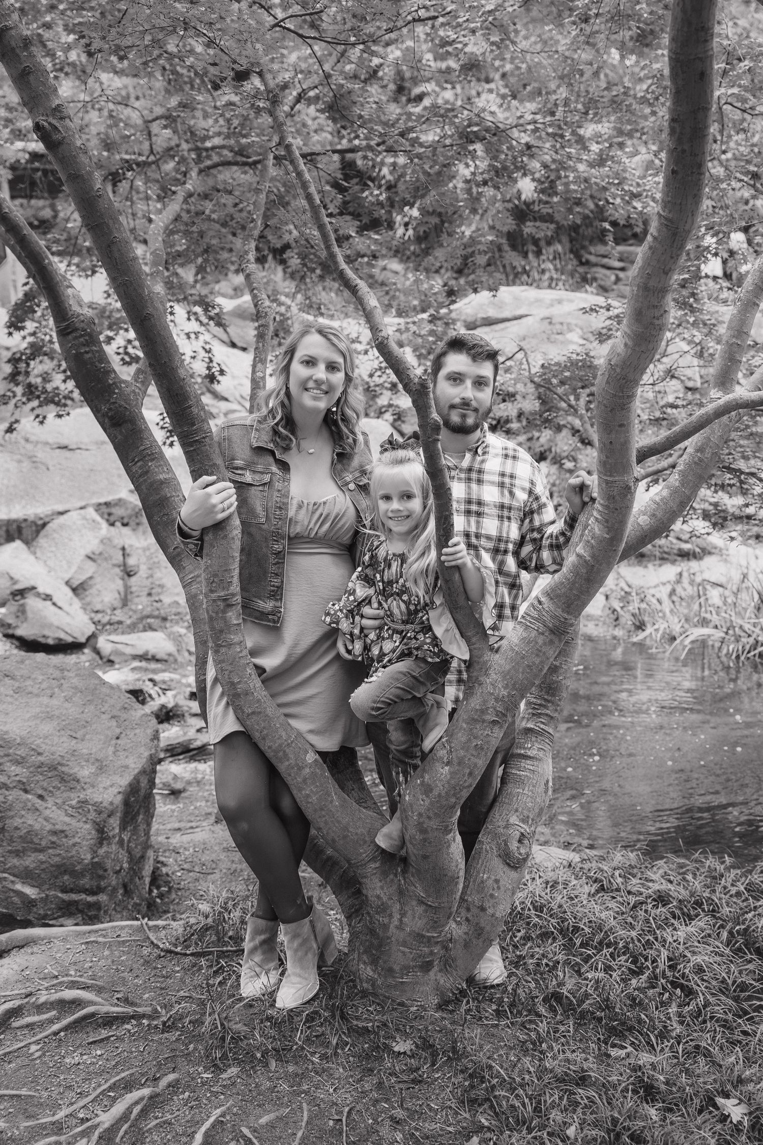 Richmond Virginia family photo session at Maymont