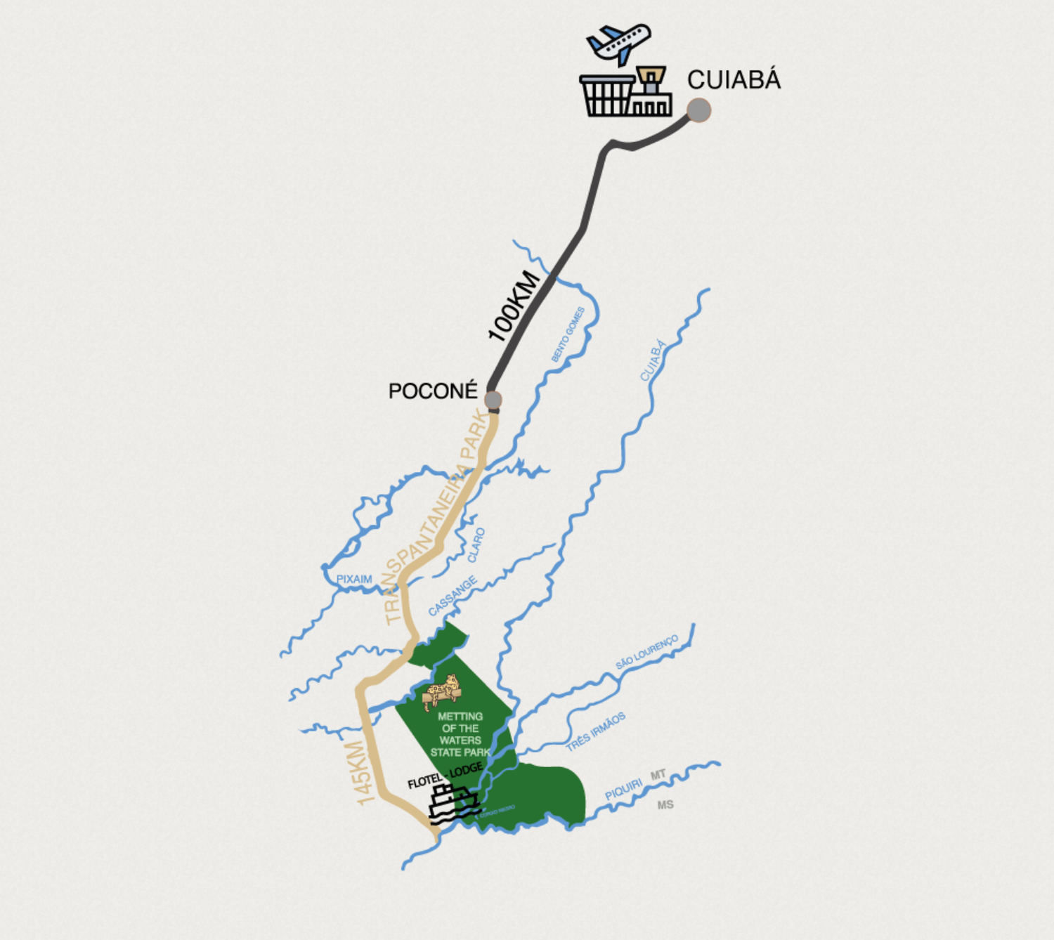 Pantanal map