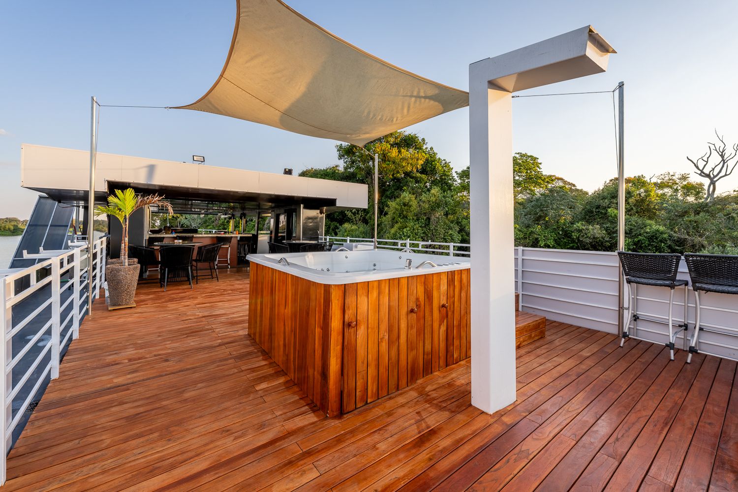 Pantanal flotel jacuzzi
