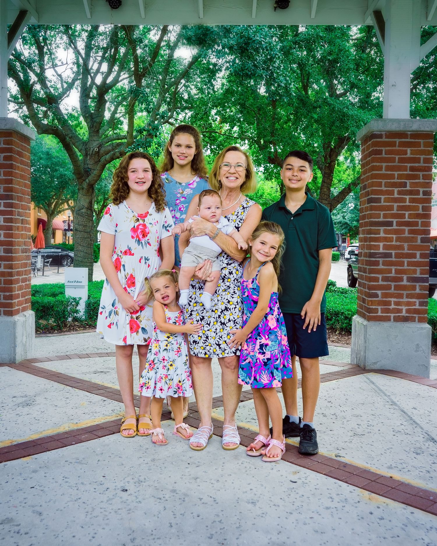 travel photographer extended family winter garden florida