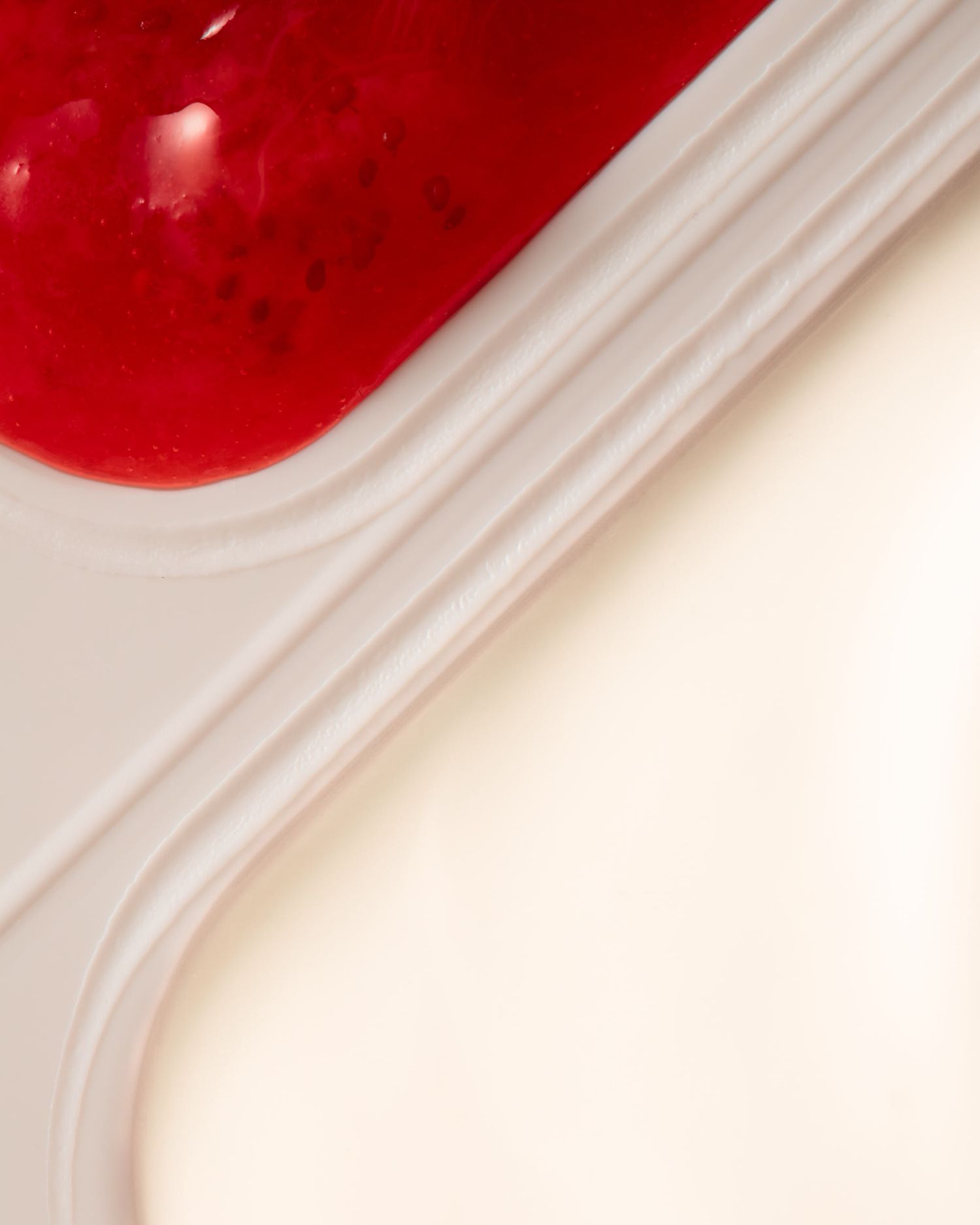 Yoghurt and fruit product macro photography - food and drink photography - Nancy Anne - Commercial food photographer
