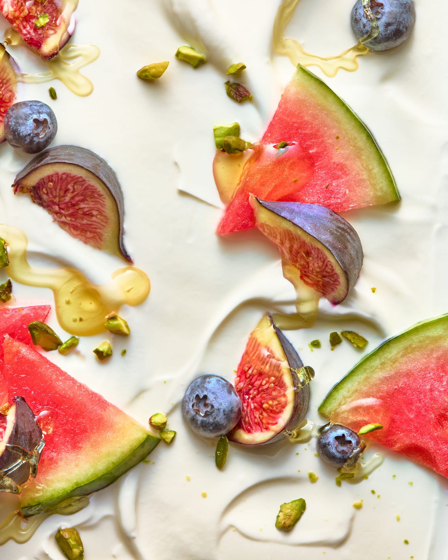 Greek yoghurt and fruit breakfast photography - Nancy Anne Photography - Food, drink and still life photographer