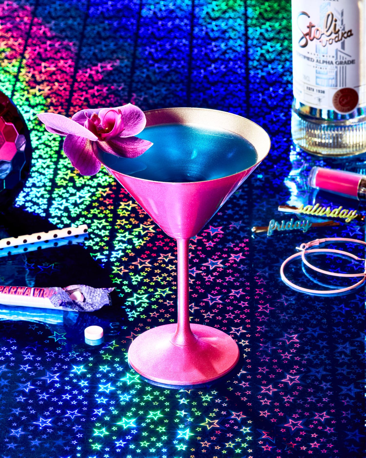 2000s disco cocktails - drink still life photography - Nancy Anne - drink photography - professional drink photographer