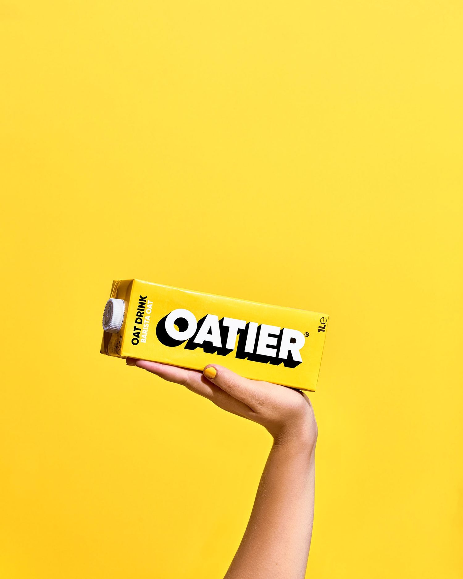 Oatier oat milk - plant based product drink photography - Nancy Anne - drink product photographer