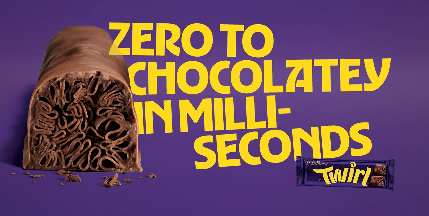 Cadbury OOH advertising photography - chocolate photography - Nancy Anne - commercial food photographer