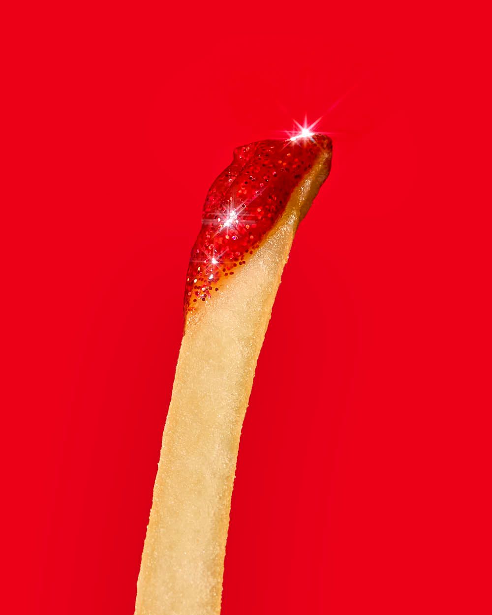 French fries photography - chip with ketchup - fast food photography - Nancy Anne