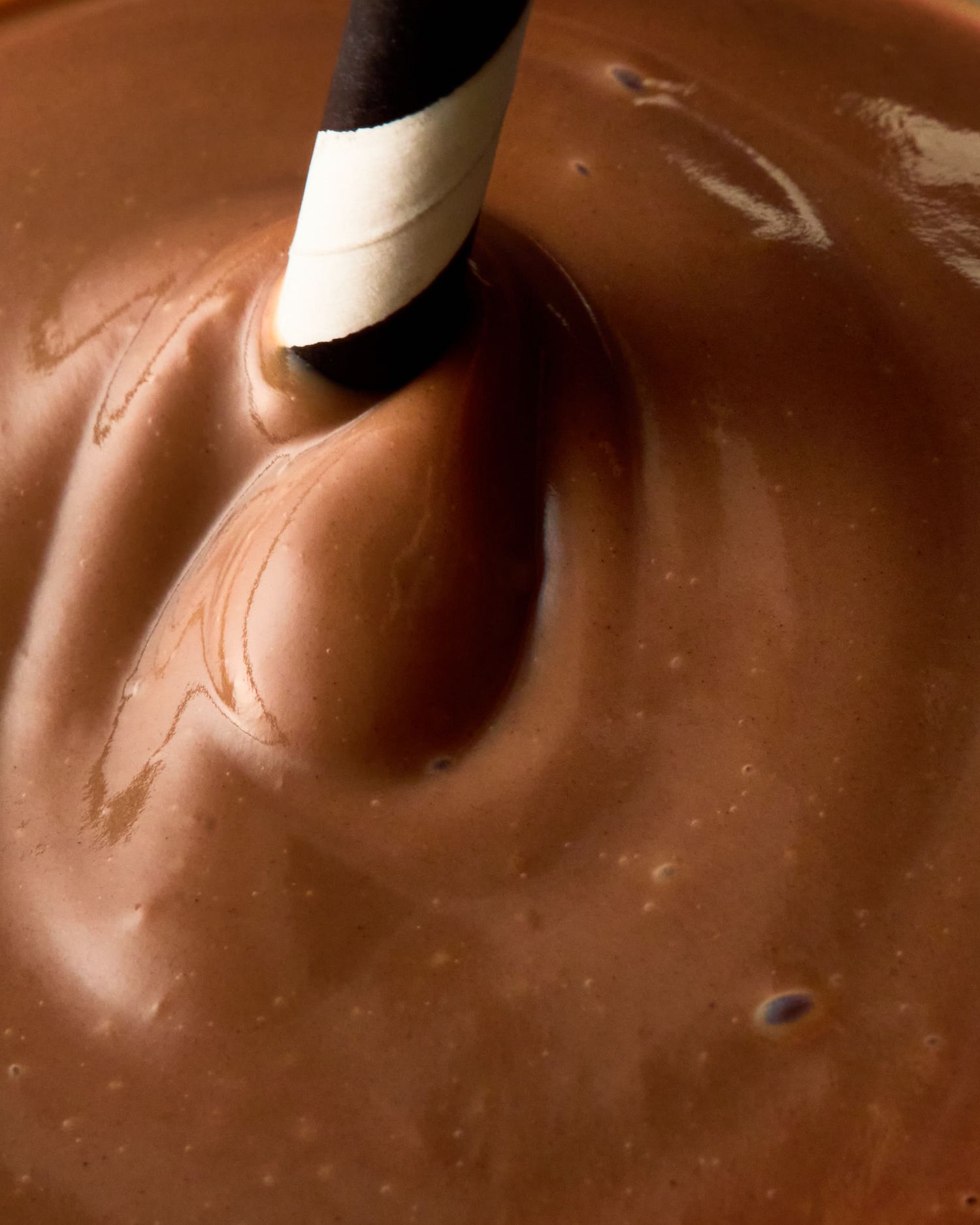 Chocolate milkshake macro photography - drink photography - Nancy Anne - professional drink photographer London