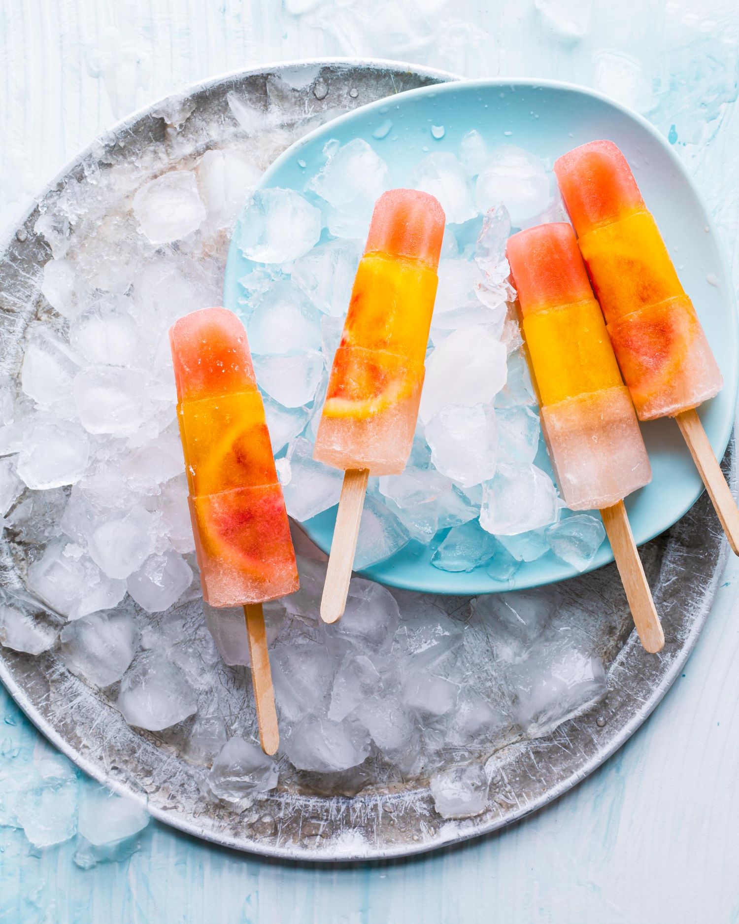 Citrus ice lollies sweet photography - food photography - Nancy Anne - Commercial food and drink photographer