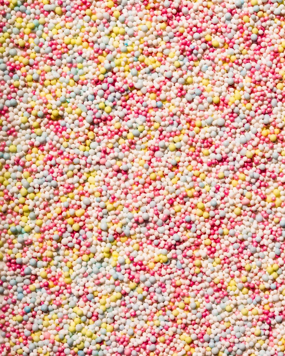 Pastel sprinkles cake decoration - Barbie food photography - pink food and drink photography - Nancy Anne Photography