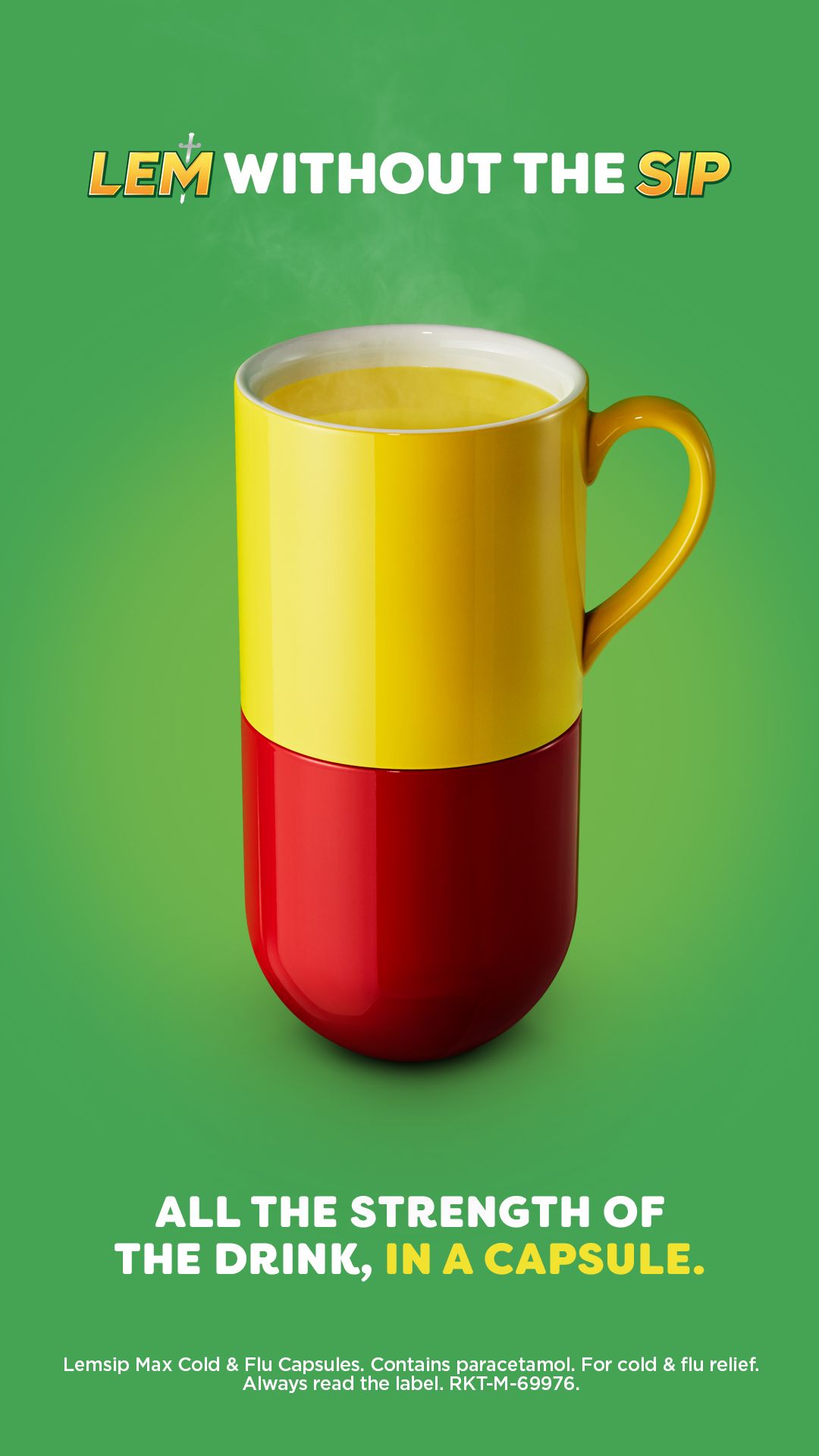 Creative still life product photography - Lemsip - Lem without the sip - advertising photography - Nancy Anne - product photographer London