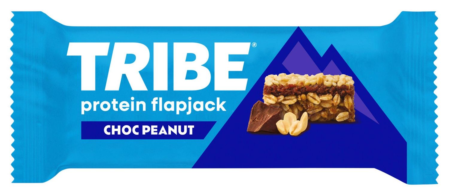 Tribe protein energy bars packaging photography by Nancy Anne. Food photographer London.