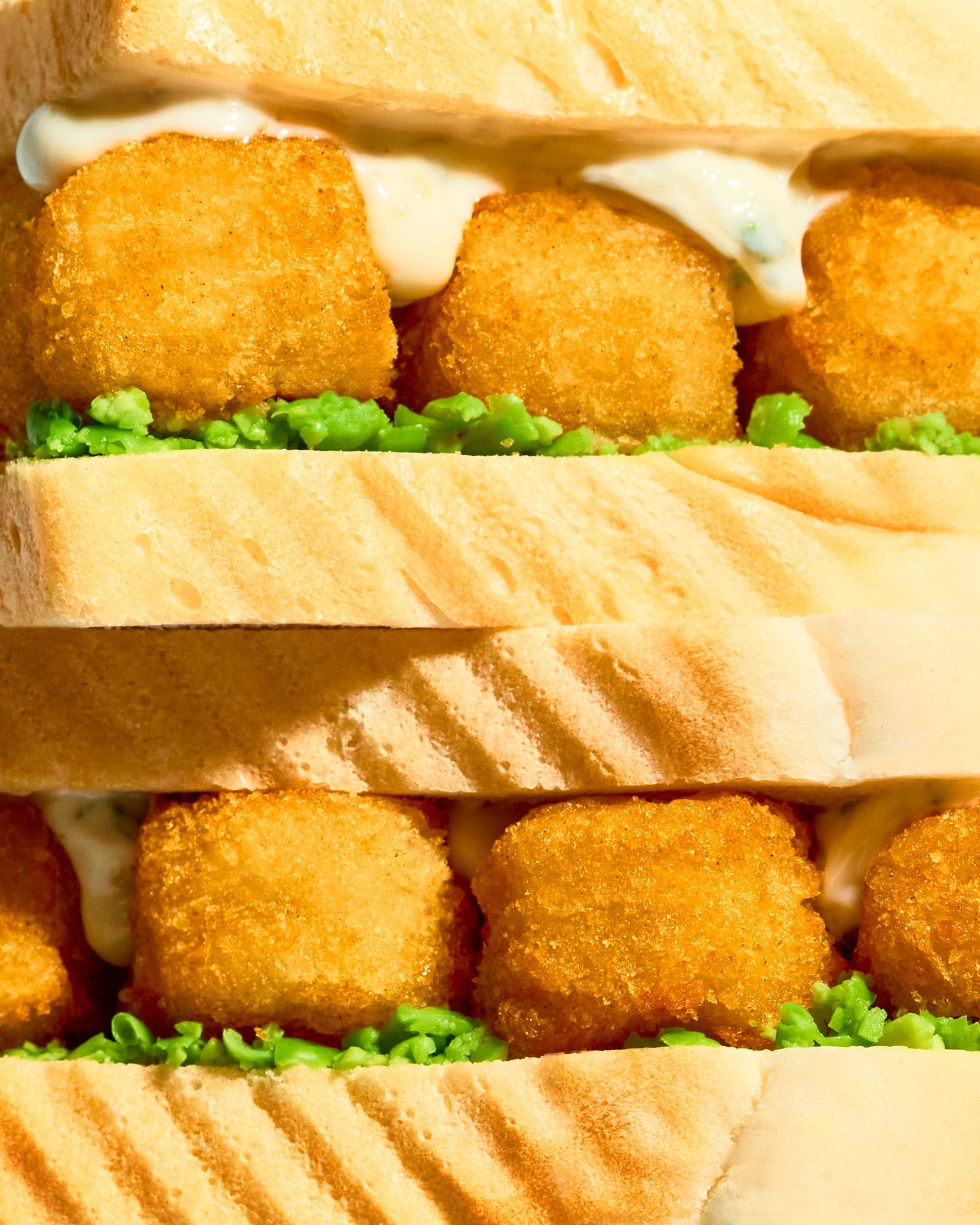Fish fingers sandwich food photography - dinner food photography - Nancy Anne - Food and drink photographer