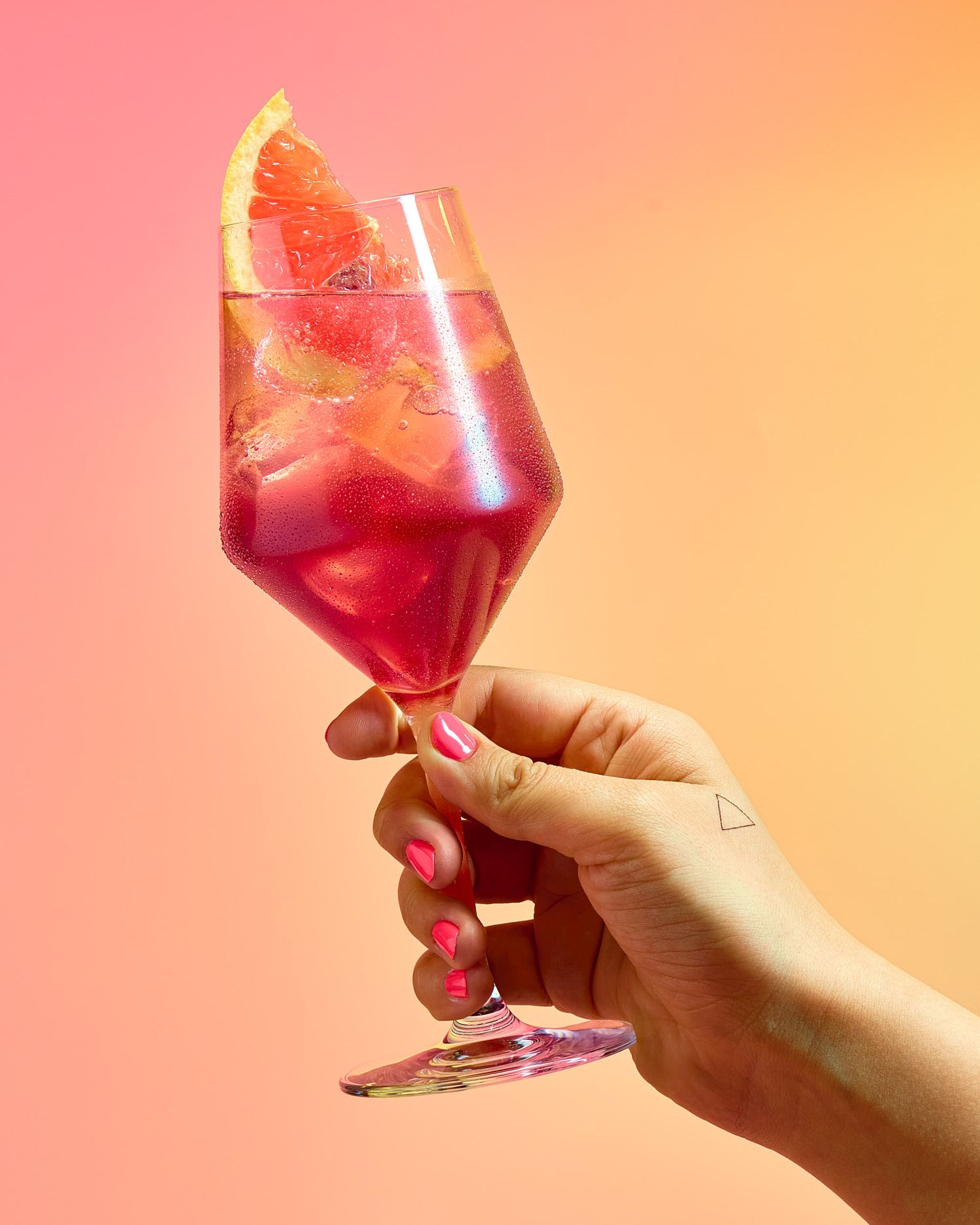 Non-alcoholic drink cocktail photography - Three Spirit drink brand photography - commercial drink photography - Nancy Anne - London