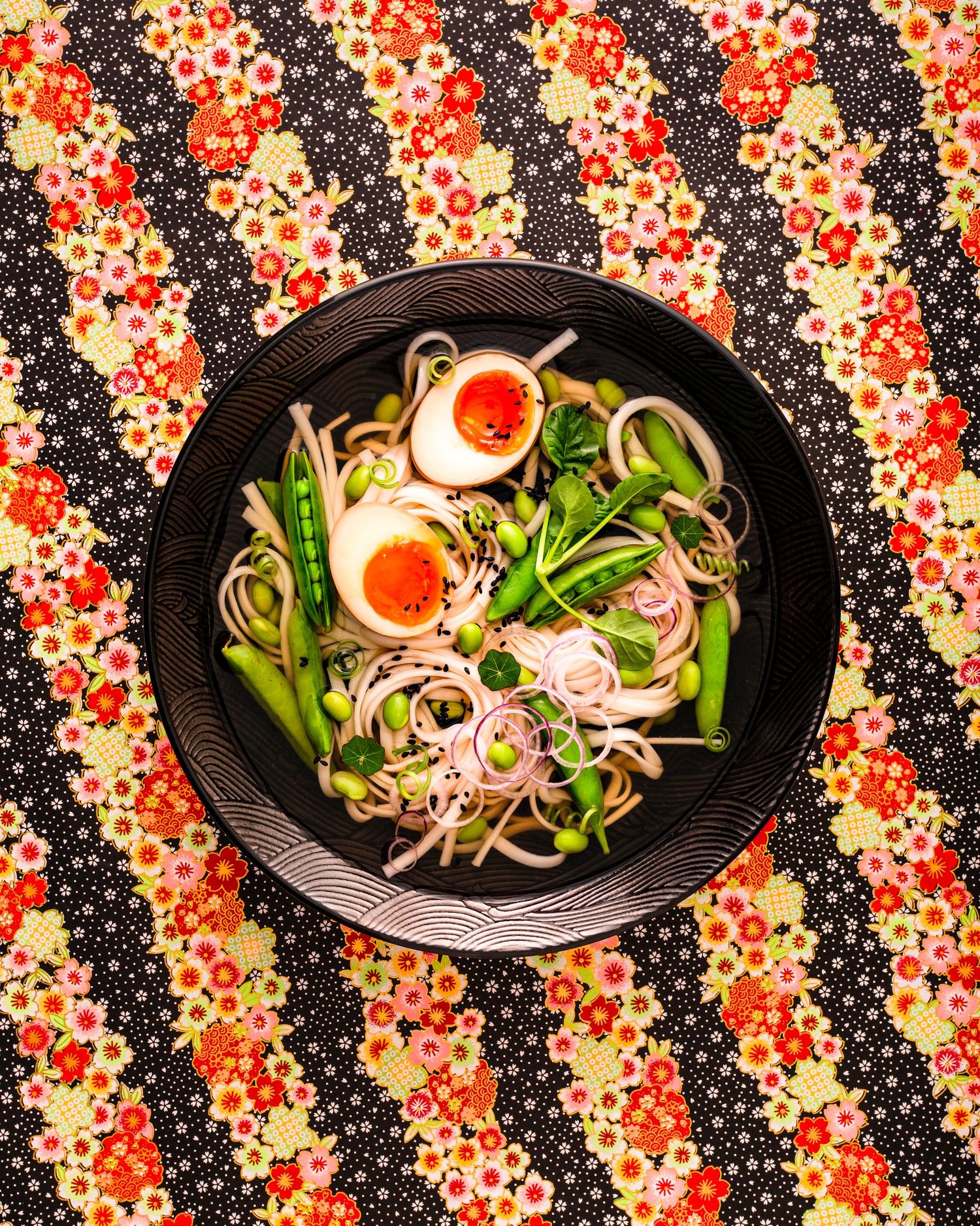 Japanese ramen noodle bowl photography - food and drink photography - Nancy Anne - creative commercial food photographer