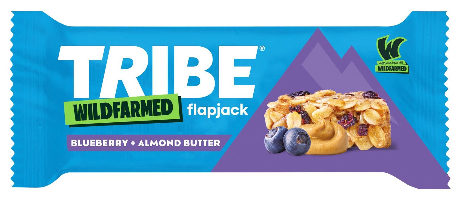 Tribe protein energy bars packaging photography by Nancy Anne. Food photographer London.