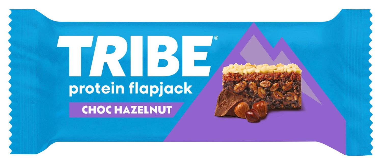 Tribe protein energy bars packaging photography by Nancy Anne. Food photographer London.