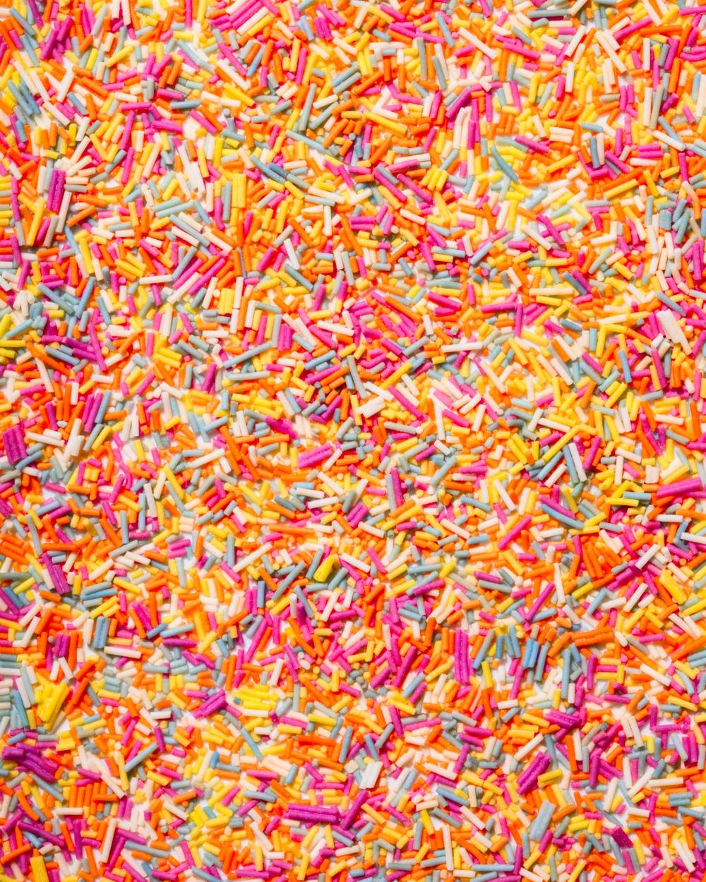 Cake sprinkles food photography - rainbow cake sprinkles