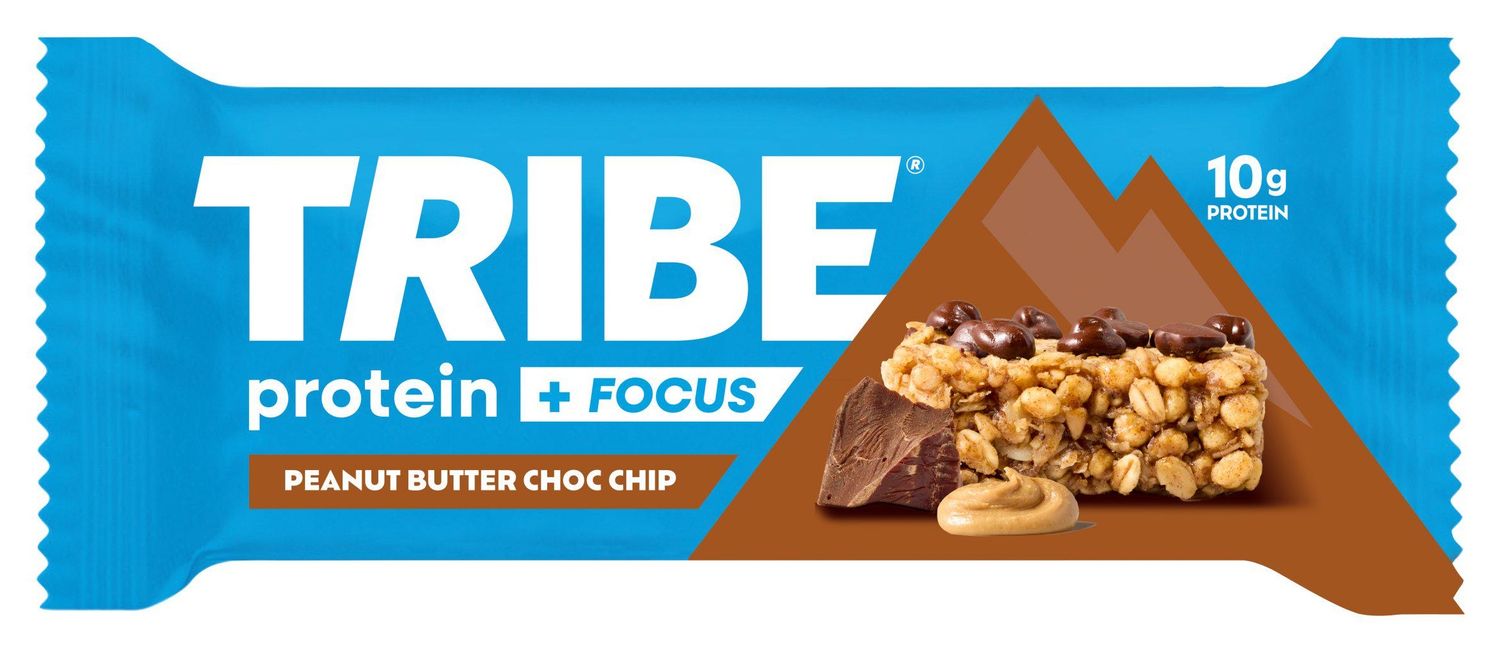 Tribe protein energy bars packaging photography by Nancy Anne. Food photographer London.