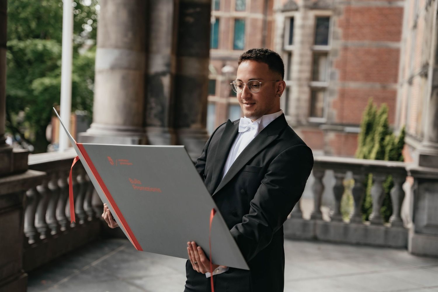 Promovendus met de bul