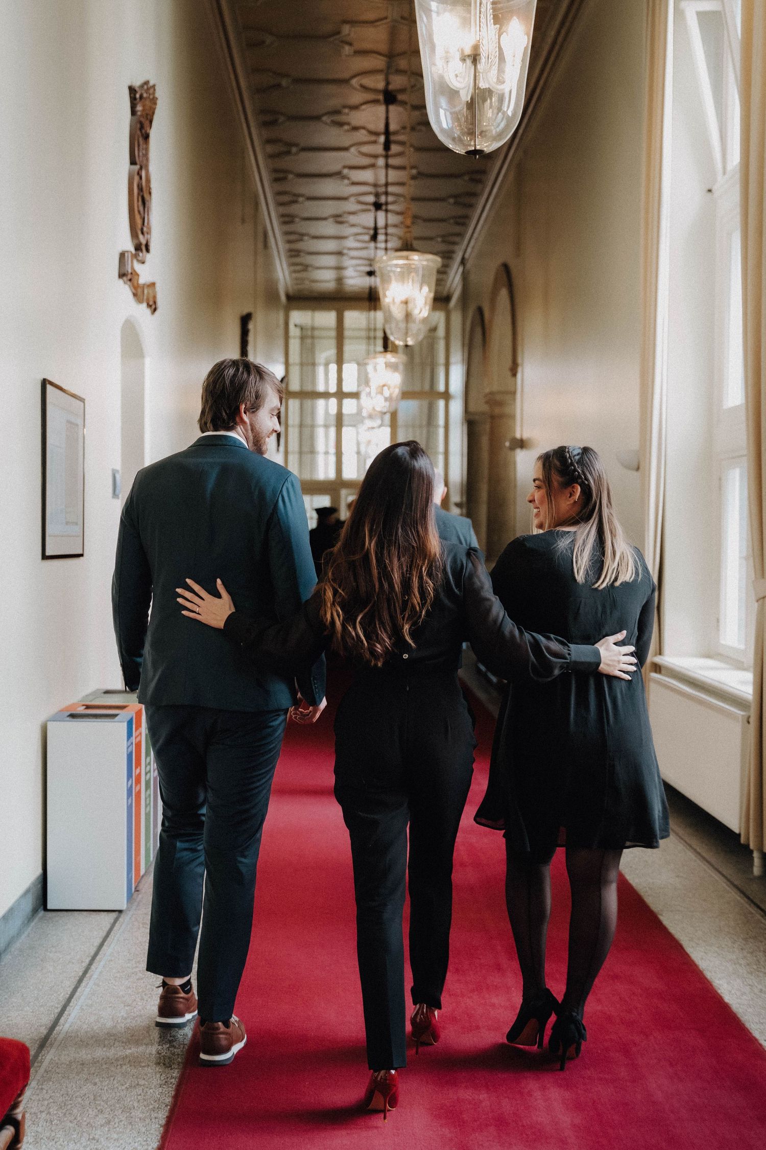 Hall academiegebouw promotie