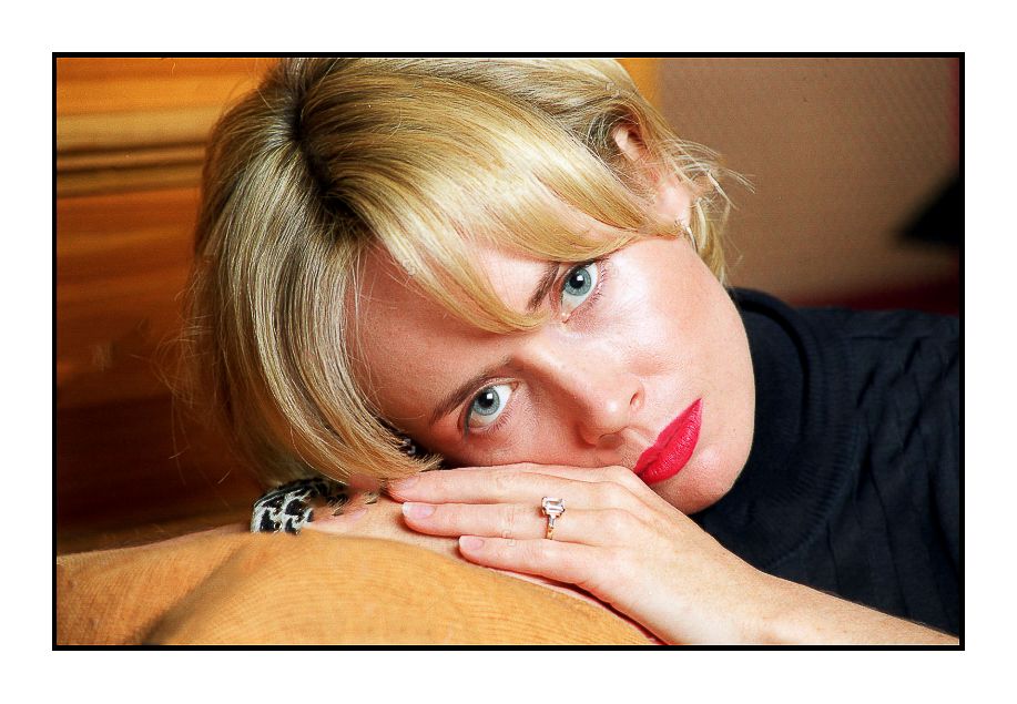 Actress and model Lysette Anthony from the early 1990's
Photograph by Danny Elwes