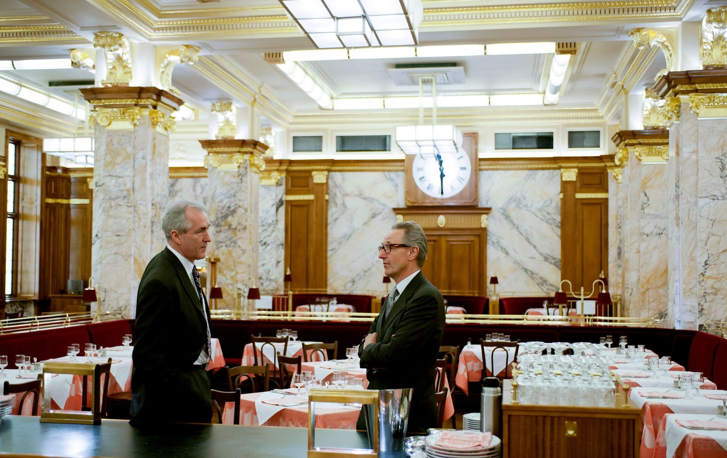 Brasserie Zédel (Piccadilly) with owners Chris Corbin and Jeremy King
Photograph by Danny Elwes